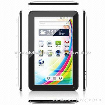 MIDs, 10-inch (16:9), Allwinner A23, Cortex A7.1.2GHz, Dual-core, Google's Android 4.2